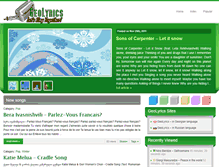 Tablet Screenshot of eng.geolyrics.com